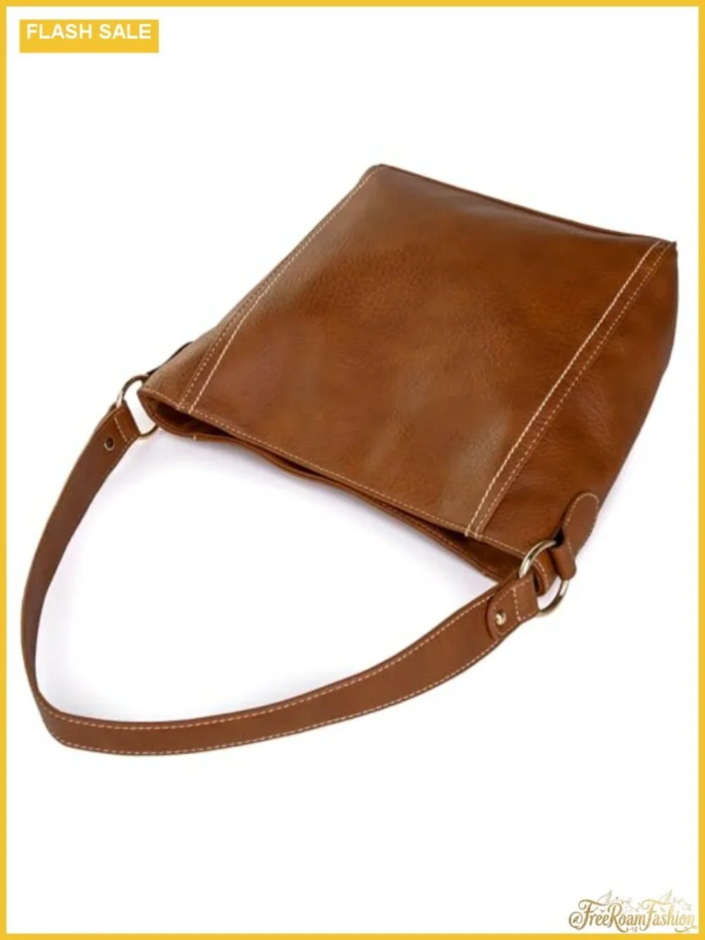 Vegan Leather Hobo Bag Soft Shoulder Purse Women Handbag